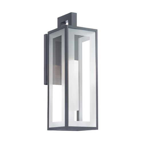 Modern Forms by WAC Lighting Cambridge Black LED Outdoor Wall Light by Modern Forms WS-W24218-BK