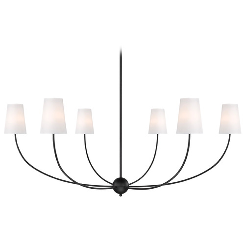Z-Lite Z-Lite Shannon Matte Black Chandelier 3040-62MB