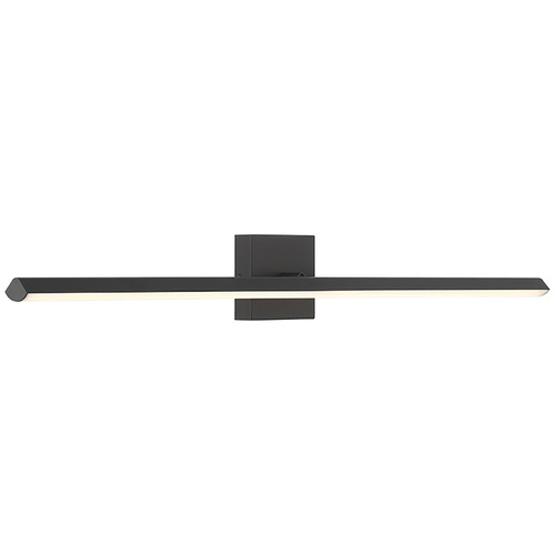 Access Lighting Float Matte Black LED Vertical Bathroom Light by Access Lighting 62607LEDD-MBL/ACR