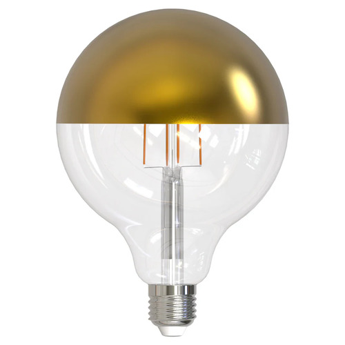 6W G40 2700K Half Gold E26 Base LED Light Bulb by Bulbrite