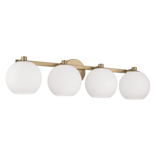 Homeplace By Capital Lighting Ansley Aged Brass Bathroom Light