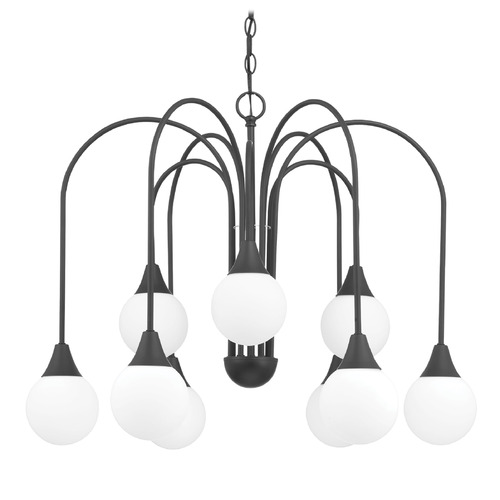 Hunter Fan Company Valadon Matte Black Chandelier