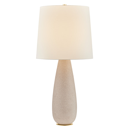 Hudson Valley Neelytown 34-inch Ceramic Table Lamp - Aged Brass/CTE