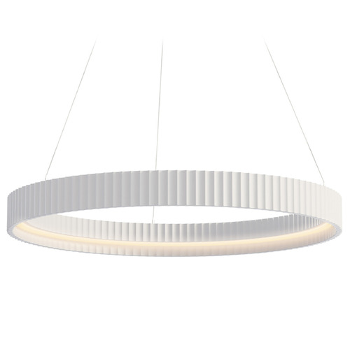 ET2 Lighting ET2 Souffle Chaulk White LED Pendant Light E25055-CHK