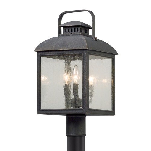 Chamberlain 20-Inch Post Light in Vintage Bronze by Troy Lighting