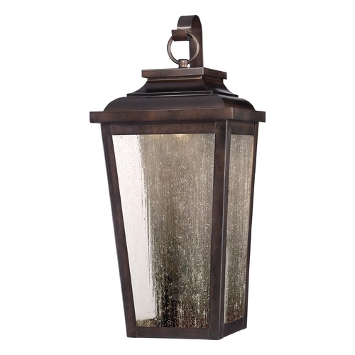 Minka Lavery Seeded Glass LED Outdoor Wall Light Bronze by Minka Lavery 72170-189-L