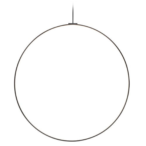 Cirque Black LED Pendant by Kuzco Lighting