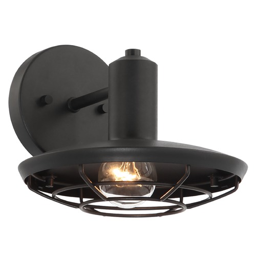 Matteo Lighting Compton Matte Black Outdoor Wall Light by Matteo Lighting W75701MB