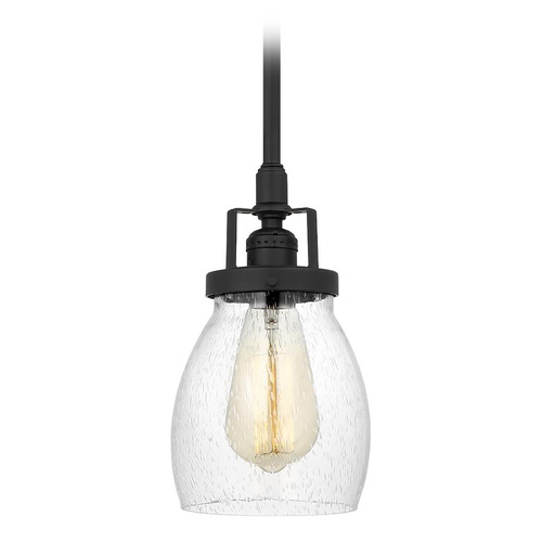 Generation Lighting Belton Midnight Black Mini Pendant by Generation Lighting 6114501-112