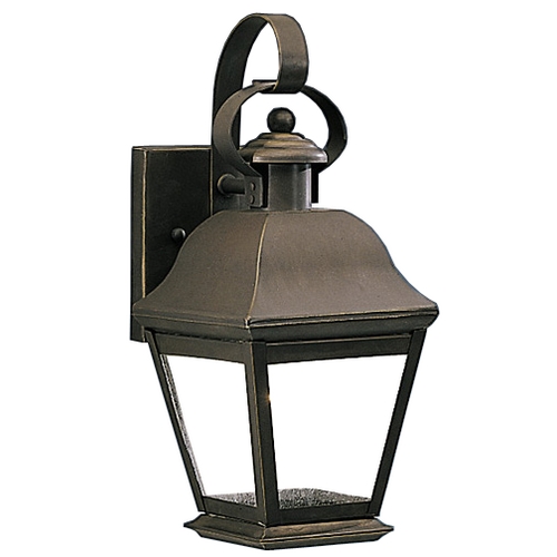 Mount Vernon 12.50-Inch Outdoor Wall Light in Olde Bronze by Kichler Lighting