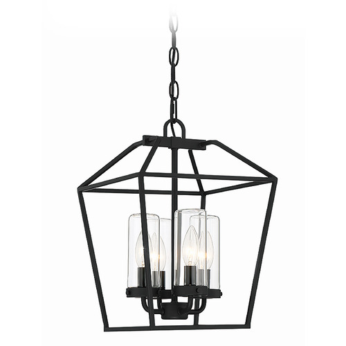 Eurofase Lighting Bastille 16-Inch Outdoor Lantern in Black by Eurofase Lighting 41960-011