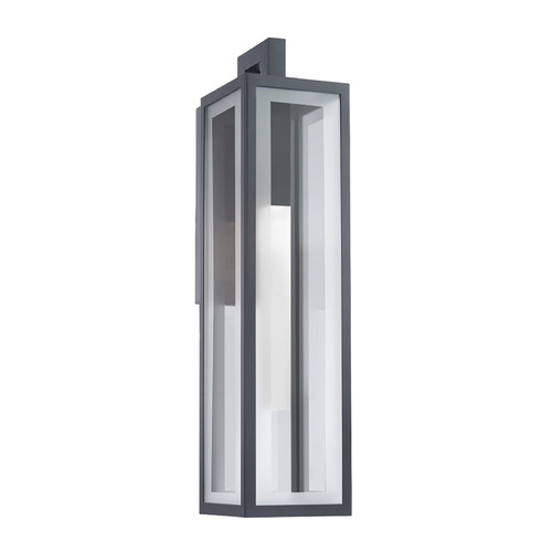 Modern Forms by WAC Lighting Cambridge Black LED Outdoor Wall Light by Modern Forms WS-W24225-BK
