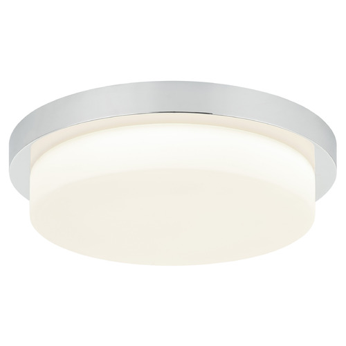 Matteo Lighting Durham Chrome LED Flushmount Light