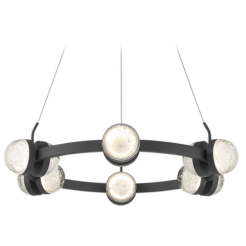 Savoy House Biscayne 12-Light LED Chandelier in Matte Black by Savoy House 1-4486-12-89