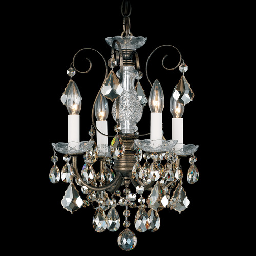 Schonbek Worldwide Lighting New Orleans Etruscan Gold Crystal Chandelier