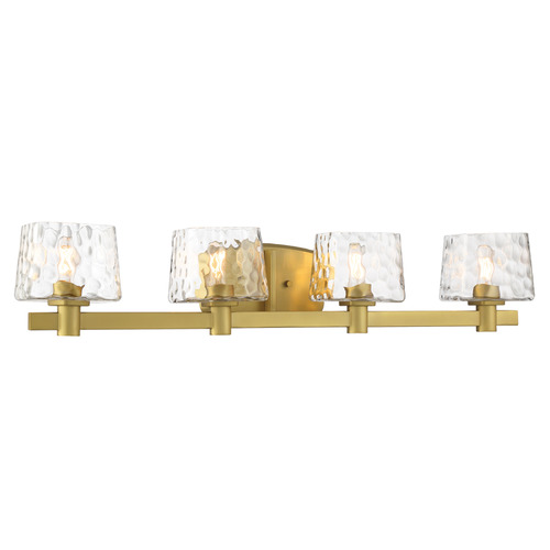 Drysdale 4-Light Bath Light in Soft Brass by Minka Lavery