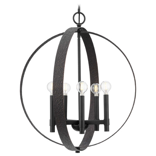 Progress Lighting Progress Lighting Allegheny Matte Black Pendant Light P400391-31M