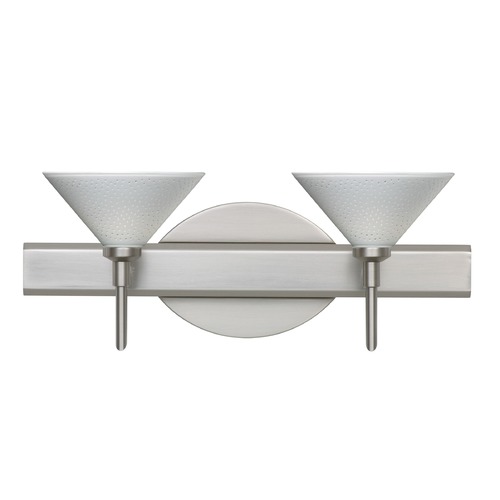 Besa Lighting Besa Lighting Kona Satin Nickel Bathroom Light 2SW-282453-SN