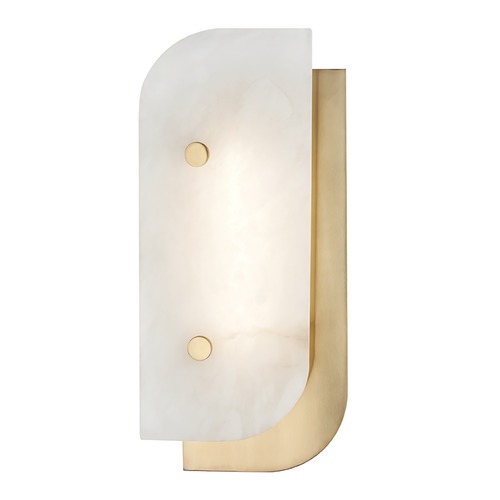 Hudson Valley Lighting Yin & Yang Aged Brass LED Sconce by Hudson Valley Lighting 3313-AGB