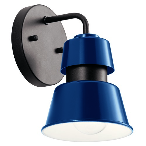 Kichler Lighting Lozano 8-Inch Catalina Blue Outdoor Wall Light by Kichler Lighting 59000CBL