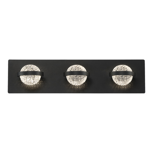 Ryder 20-Inch LED Bath Bar in Black by Eurofase Lighting