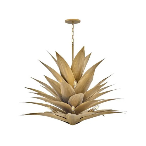 Fredrick Ramond Agave Large Chandelier in Burnished Gold by Fredrick Ramond FR30816BNG