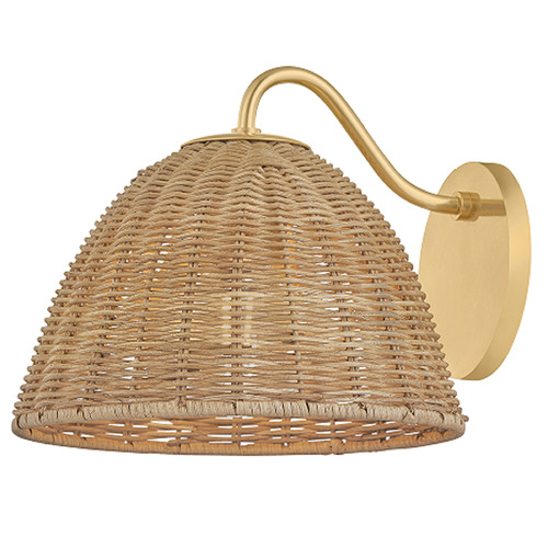 Mitzi by Hudson Valley Mitzi By Hudson Valley Mitzi Katniss Aged Brass Sconce H1081101-AGB