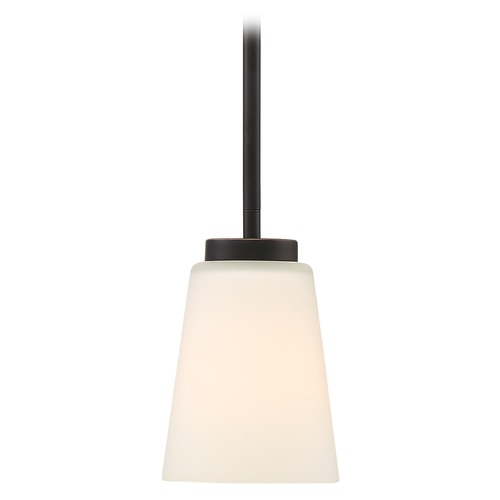 Nome Mahogany Bronze Mini Pendant by Nuvo Lighting