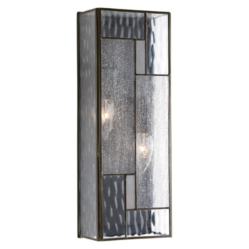 Geometric Outdoor Wall Light in Architectural Bronze by Progress Lighting