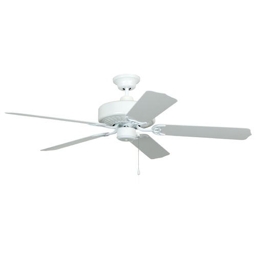 Enduro 52-Inch White Outdoor Fan by Craftmade Lighting