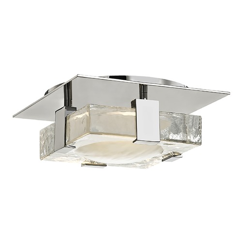 Bourne Polished Nickel LED Flush Mount by Hudson Valley Lighting