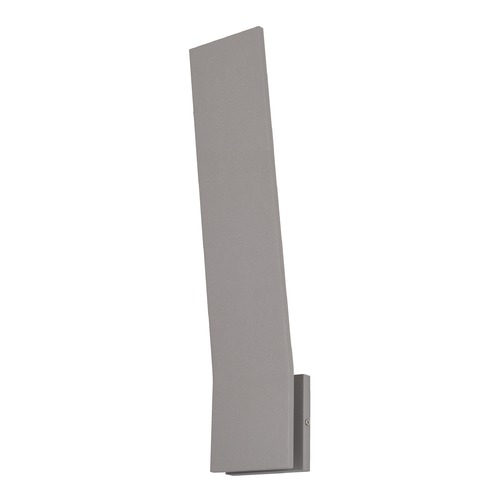 Kuzco Lighting Modern Grey LED Outdoor Wall Light 3000K 765LM by Kuzco Lighting EW7924-GY