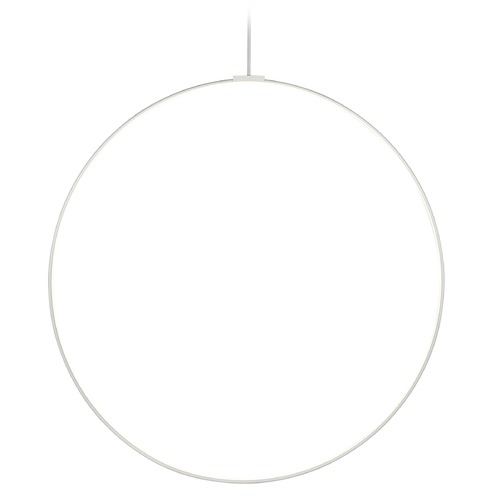 Cirque White LED Pendant by Kuzco Lighting