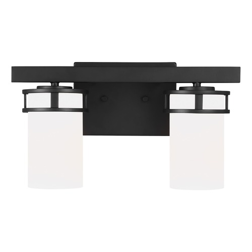 Generation Lighting Robie Midnight Black Bathroom Light by Generation Lighting 4421602-112