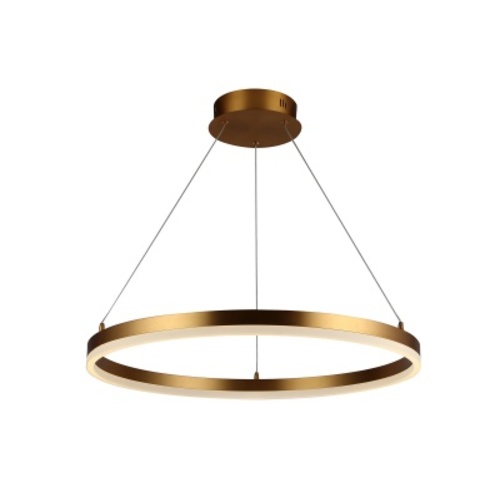 Avenue Lighting Circa LED 24-Inch Chandelier in Brushed Gold by Avenue Lighting HF5027-GL