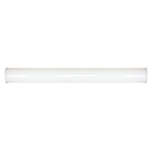 Crispo White LED Vertical Bathroom Light by Nuvo Lighting