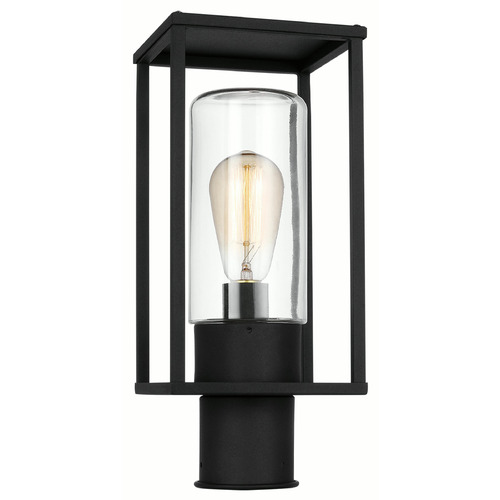 Visual Comfort Studio Collection Vado Black Post Light