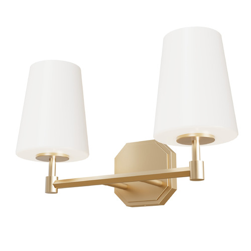 Hunter Fan Company Nolita Alturas Gold Bathroom Light