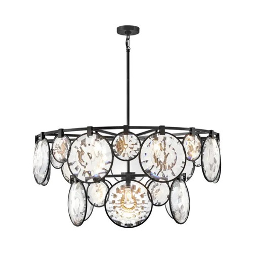 Nala 40-Inch Chandelier in Black by Fredrick Ramond