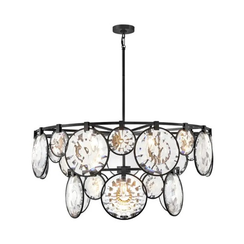 Fredrick Ramond Nala 40-Inch Chandelier in Black by Fredrick Ramond FR31268BLK