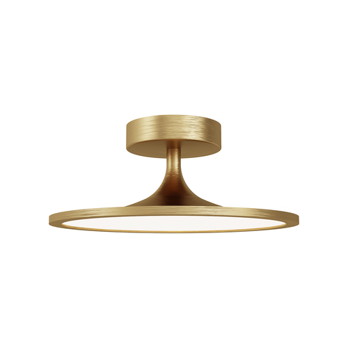 Alora Lighting Alora Lighting Issa Brushed Gold LED Semi-Flushmount Light SF418012BG