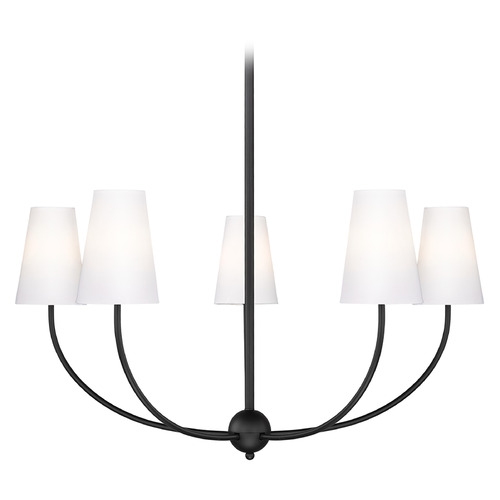 Z-Lite Shannon Matte Black Chandelier