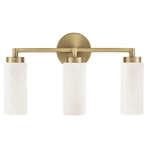 Capital Lighting Alyssa Aged Brass Bathroom Light