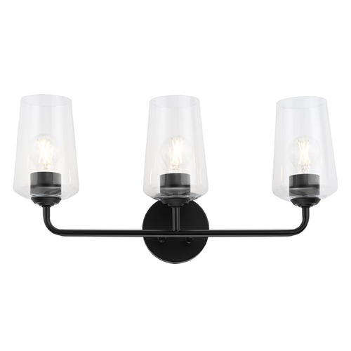 Progress Lighting Progress Lighting Celino Black Bathroom Light P300541-031