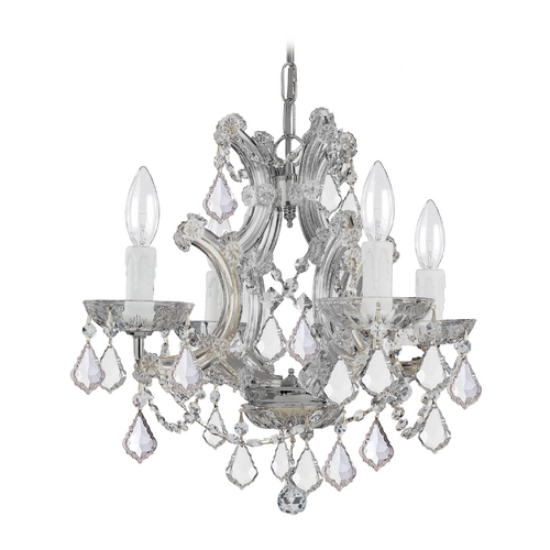 Maria Theresa Crystal Chandelier in Polished Chrome by Crystorama Lighting