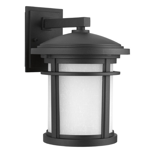 Progress Lighting Wish LED Black Outdoor Wall Light by Progress Lighting P6085-3130K9