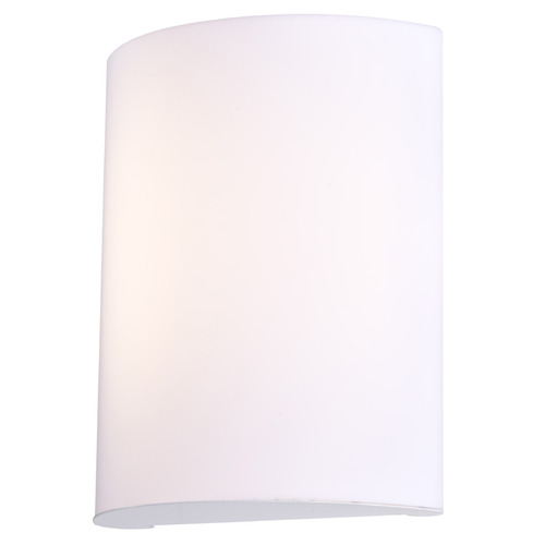 Crispo White LED Sconce by Nuvo Lighting