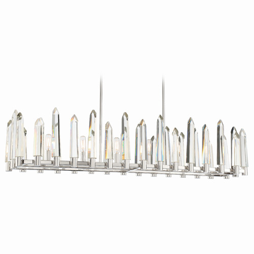 Crystorama Lighting Watson Polished Nickel Crystal Chandelier