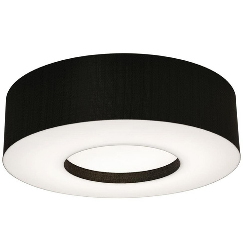 Afx Lighting Montclair Black Flushmount Light