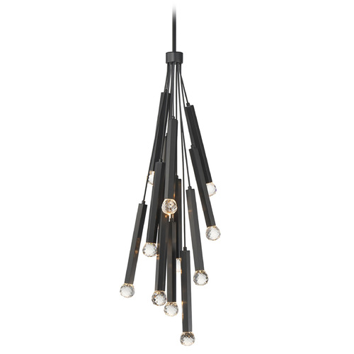 ET2 Allumettes Black LED Mini-Pendant Light